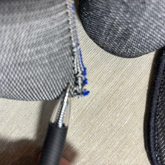 ROTHY’S SZ 8.5 The Flat Grey Mist Cap Toe Slip On Ballet Flats Shoes - Picture 11 of 11